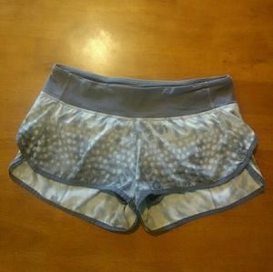 Lululemon speed shorts sz 6